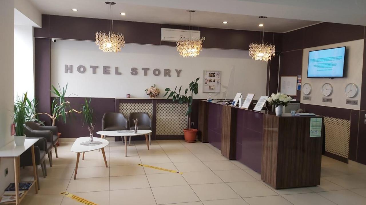 Hotel Story Тыргу-Жиу Экстерьер фото